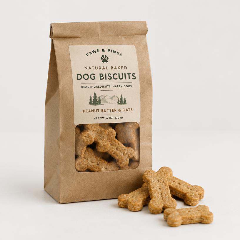 Baked Dog Biscuits